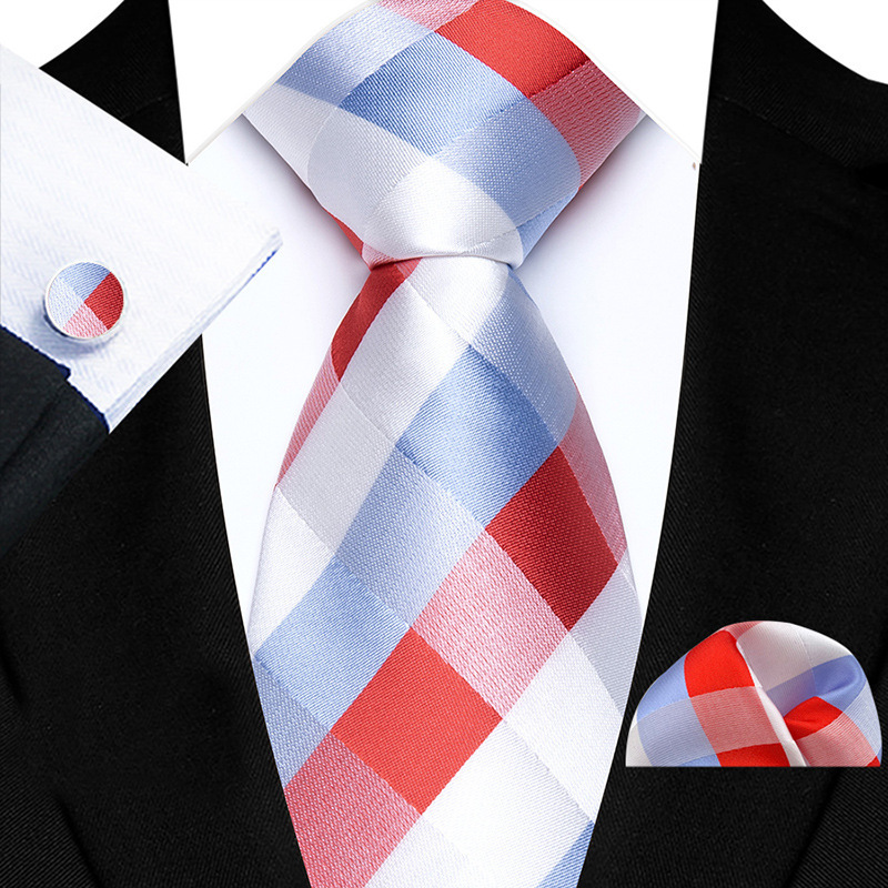 100% Seidenkrawatten-Set für H – Pocket Square Set Bewertung und Preis